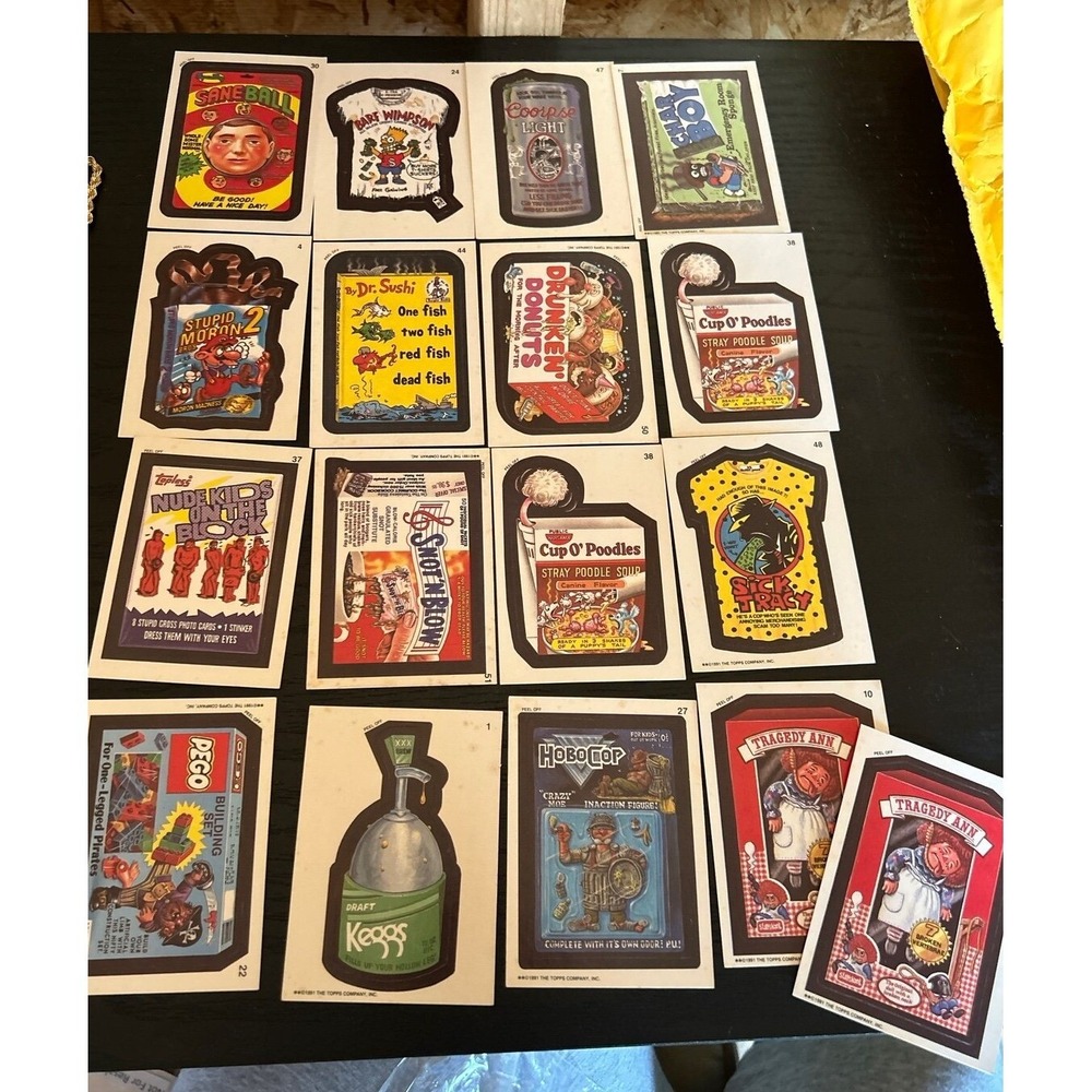 13 1991 Stickers